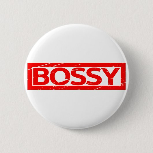 Badge Rond 5 Cm Timbre de Bossy (Devant)