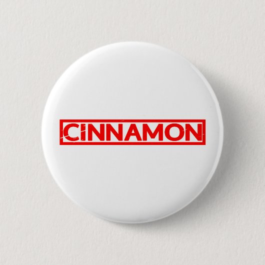 Badge Rond 5 Cm Timbre de cannelle (Devant)