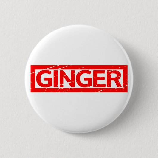 Badge Rond 5 Cm Timbre de gingembre (Devant)