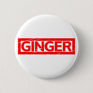 Badge Rond 5 Cm Timbre de gingembre