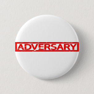 Badge Rond 5 Cm Timbre de l'adversaire