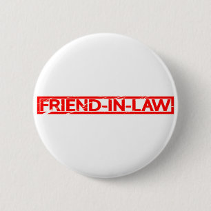 Badge Rond 5 Cm Timbre de l'ami