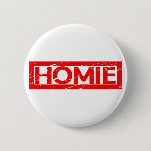 Badge Rond 5 Cm Timbre de maison