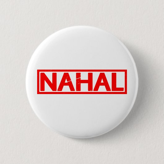 Badge Rond 5 Cm Timbre de Nahal (Devant)