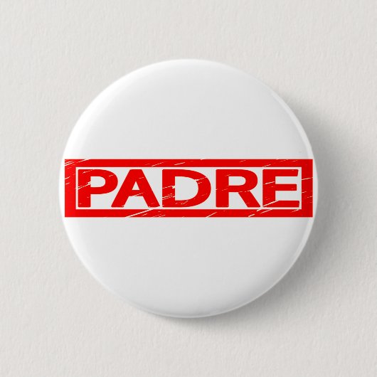 Badge Rond 5 Cm Timbre de Padre (Devant)