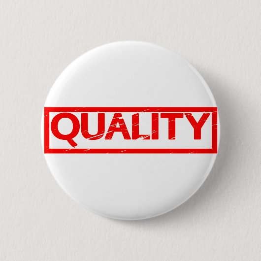 Badge Rond 5 Cm Timbre de qualité (Devant)