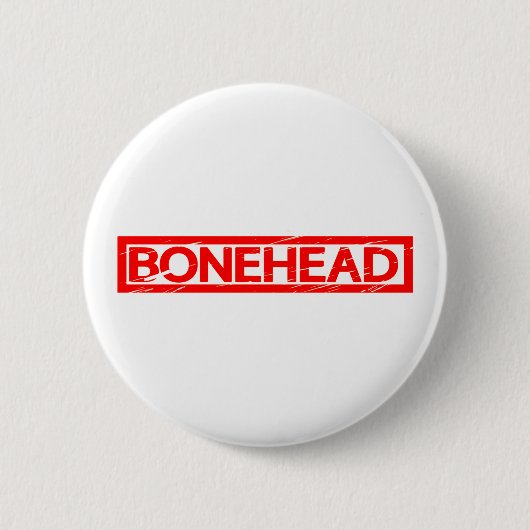 Badge Rond 5 Cm Timbre de tête (Devant)