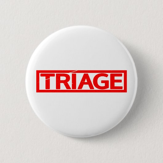 Badge Rond 5 Cm Timbre de triage (Devant)