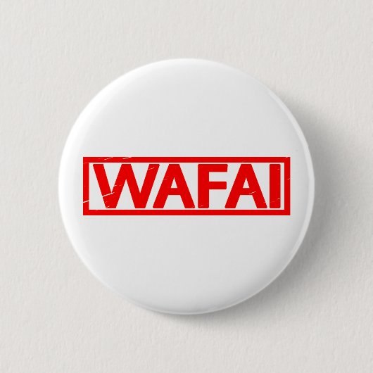 Badge Rond 5 Cm Timbre de Wafai (Devant)