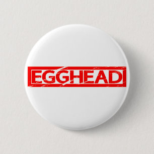 Badge Rond 5 Cm Timbre d'Egghead