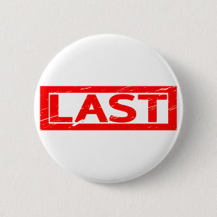 Badge Rond 5 Cm Timbre dernier