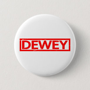 Badge Rond 5 Cm Timbre Dewey