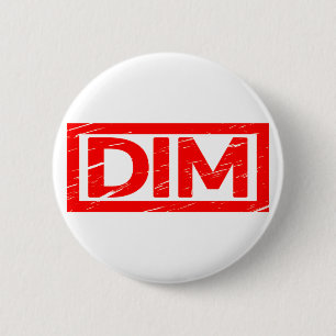 Badge Rond 5 Cm Timbre Dim