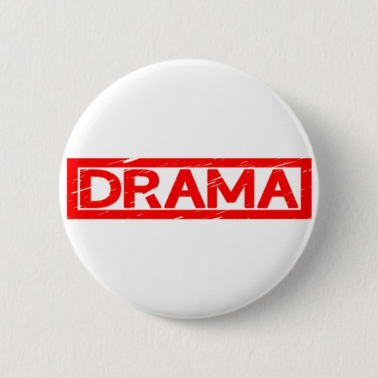 Badge Rond 5 Cm Timbre dramatique (Devant)