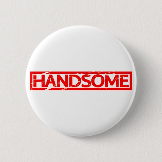Badge Rond 5 Cm Timbre élégant (Devant)