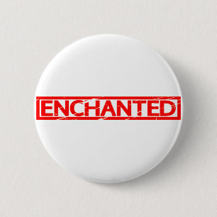 Badge Rond 5 Cm Timbre enchanté