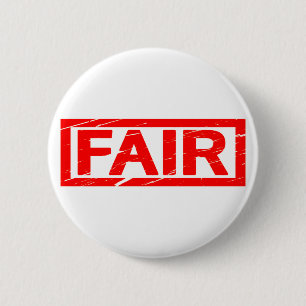 Badge Rond 5 Cm Timbre équitable