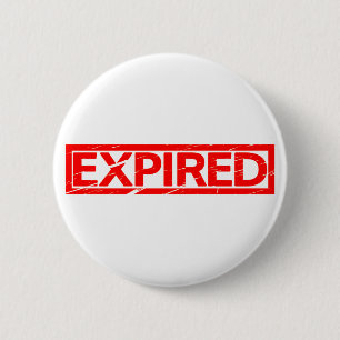 Badge Rond 5 Cm Timbre expiré