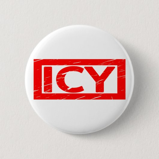 Badge Rond 5 Cm Timbre Icy (Devant)