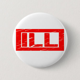 Badge Rond 5 Cm Timbre incorrect