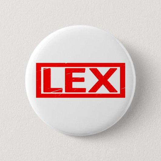 Badge Rond 5 Cm Timbre Lex (Devant)