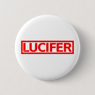 Badge Rond 5 Cm Timbre Lucifer