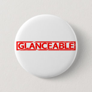 Badge Rond 5 Cm Timbre lumineux