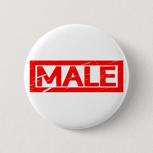 Badge Rond 5 Cm Timbre mâle (Devant)