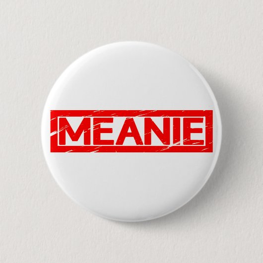 Badge Rond 5 Cm Timbre Meanie (Devant)