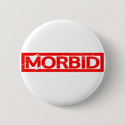 Badge Rond 5 Cm Timbre morbide (Devant)