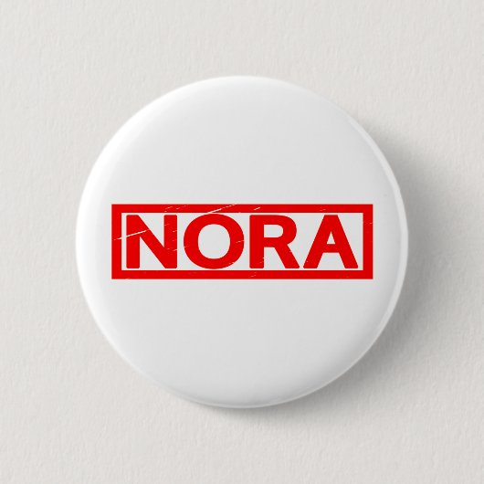 Badge Rond 5 Cm Timbre Nora (Devant)