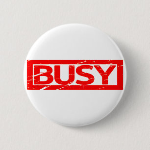 Badge Rond 5 Cm Timbre occupé