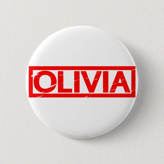 Badge Rond 5 Cm Timbre Olivia (Devant)
