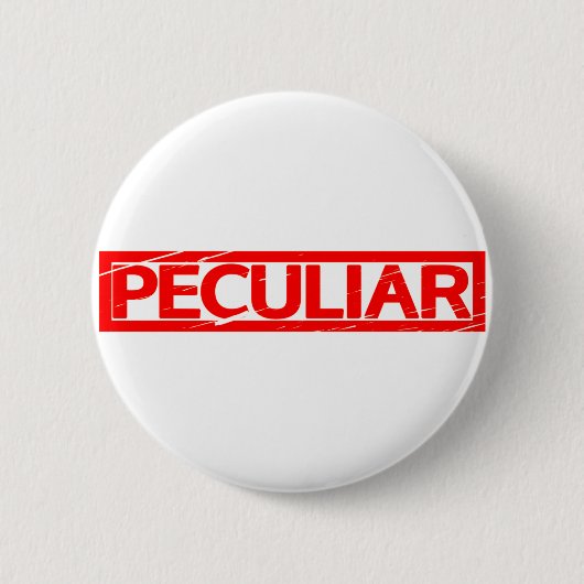Badge Rond 5 Cm Timbre particulier (Devant)