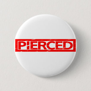 Badge Rond 5 Cm Timbre percé