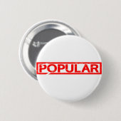 Badge Rond 5 Cm Timbre populaire (Devant & derrière)