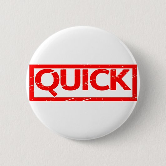 Badge Rond 5 Cm Timbre rapide (Devant)