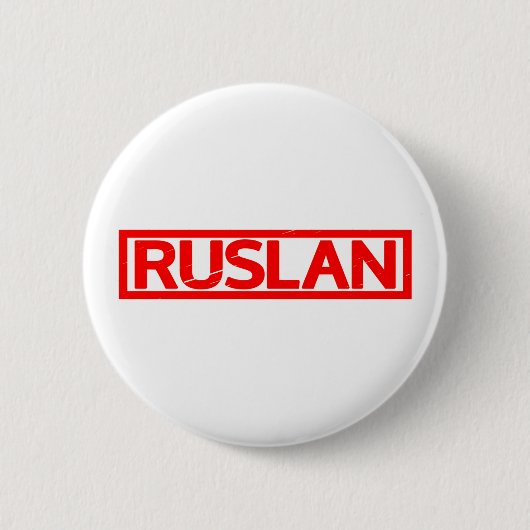 Badge Rond 5 Cm Timbre Ruslan (Devant)