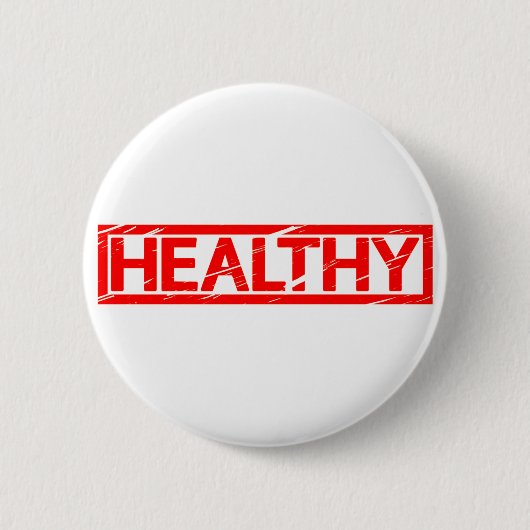 Badge Rond 5 Cm Timbre sain (Devant)
