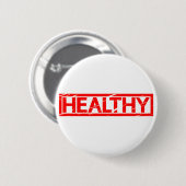 Badge Rond 5 Cm Timbre sain (Devant & derrière)