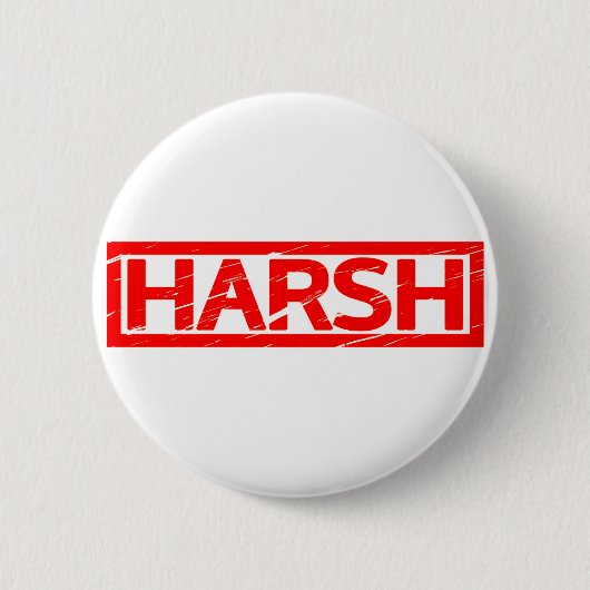 Badge Rond 5 Cm Timbre sévère (Devant)