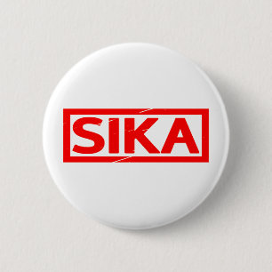 Badge Rond 5 Cm Timbre Sika