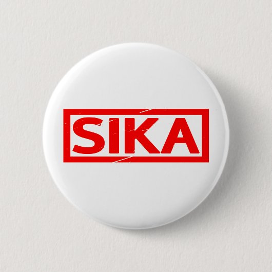 Badge Rond 5 Cm Timbre Sika (Devant)