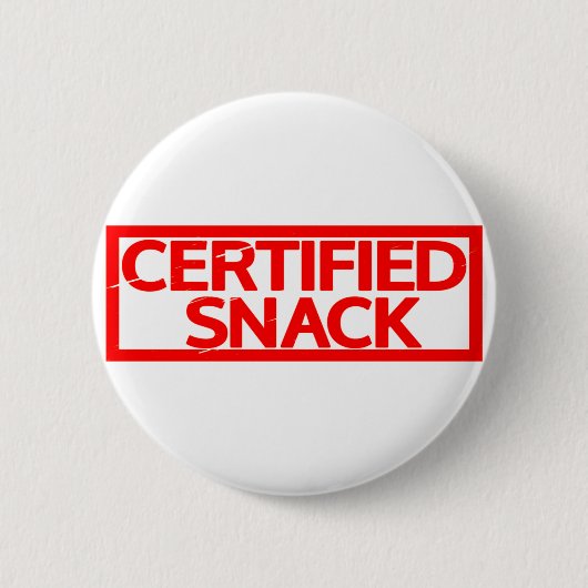 Badge Rond 5 Cm Timbre Snack Certifié (Devant)