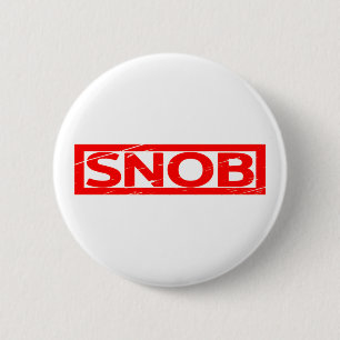 Badge Rond 5 Cm Timbre Snob