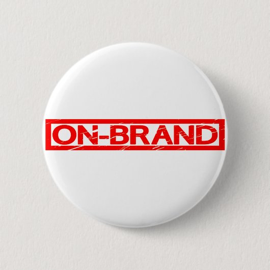 Badge Rond 5 Cm Timbre sur la marque (Devant)