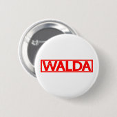 Badge Rond 5 Cm Timbre Walda (Devant & derrière)