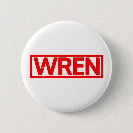 Badge Rond 5 Cm Timbre Wren (Devant)