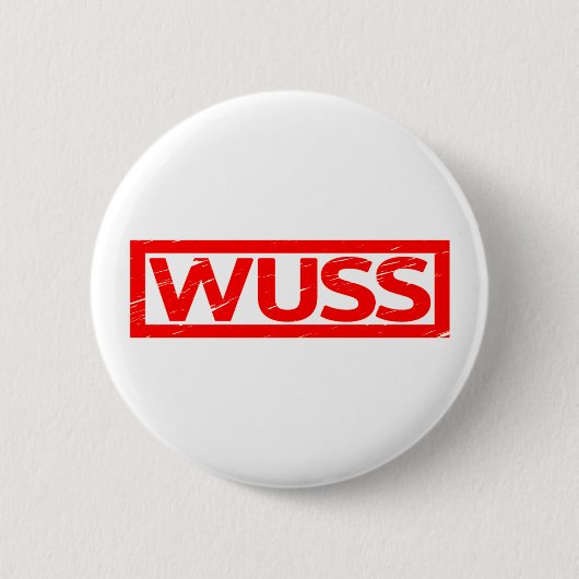 Badge Rond 5 Cm Timbre Wuss (Devant)