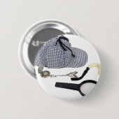 Badge Rond 5 Cm TimeForDetective050110 (Devant & derrière)